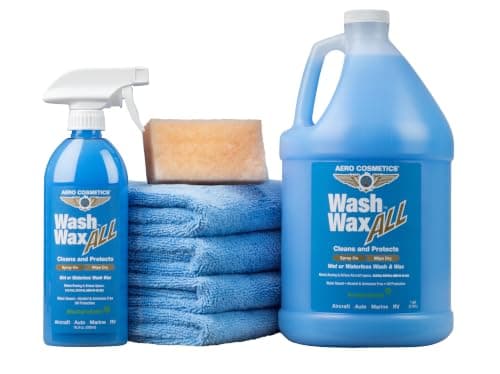 Aero Cosmetics Wash Wax ALL Waterless Car Wash Kit